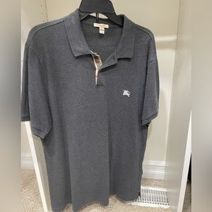 Burberry polo shirt for men. Size XXL